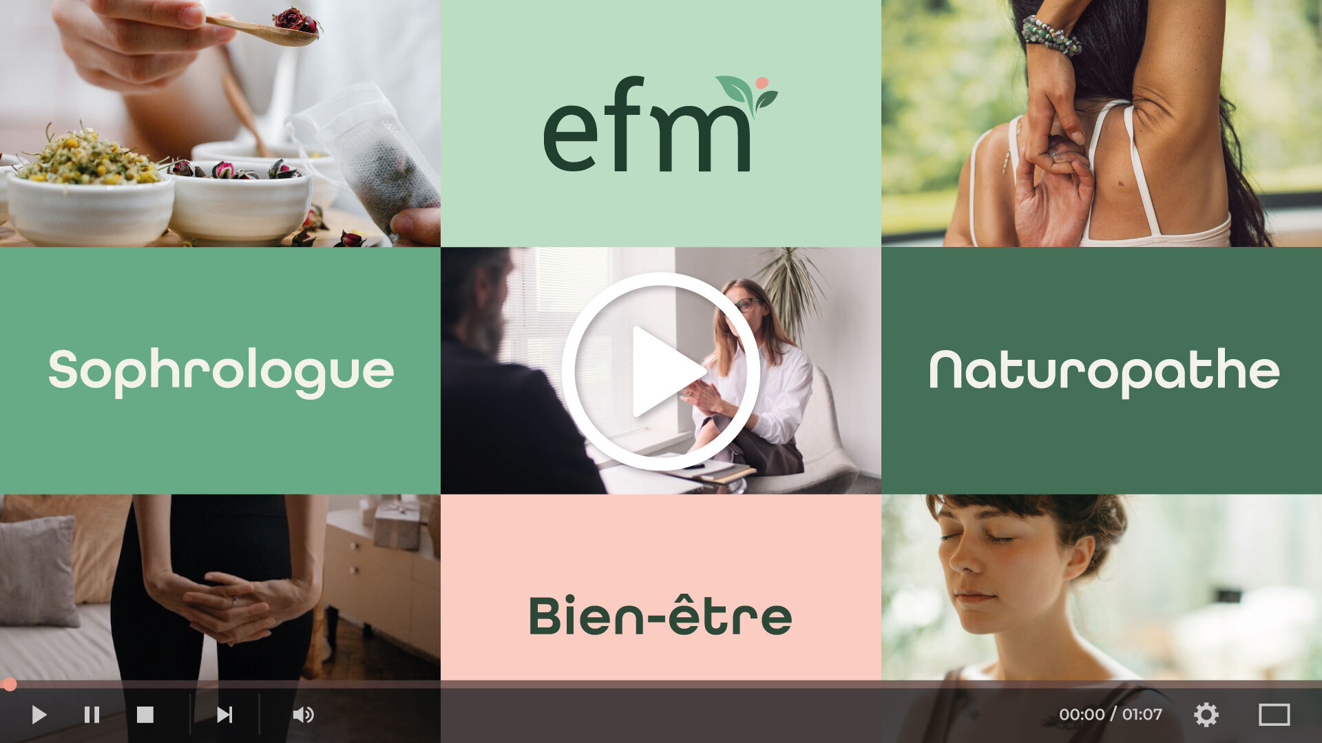 Vidéo de présentation de EFM Bien-Être